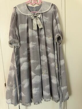 Angelic Pretty Limited Edition misty Sky Sailer OP with NWT OTKs